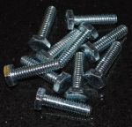 1/2" UNC x 1" Zinc Plated BZP Full Thread Steel Hexagon Set Screw 8807